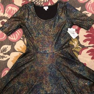LuLaRoe XL Elegant Nicole -🦄 Oil Slick Mermaid 🦄